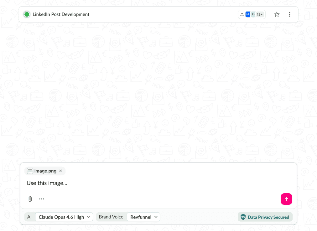 Instant AI collaboration controls